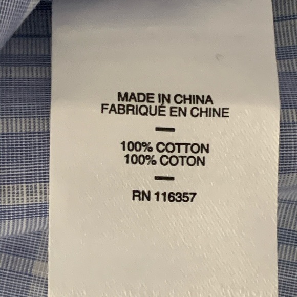 ZACHARY Prell Shirt Blue plaid dress long sleeve Cochran XS NWT - Picture 11 of 12